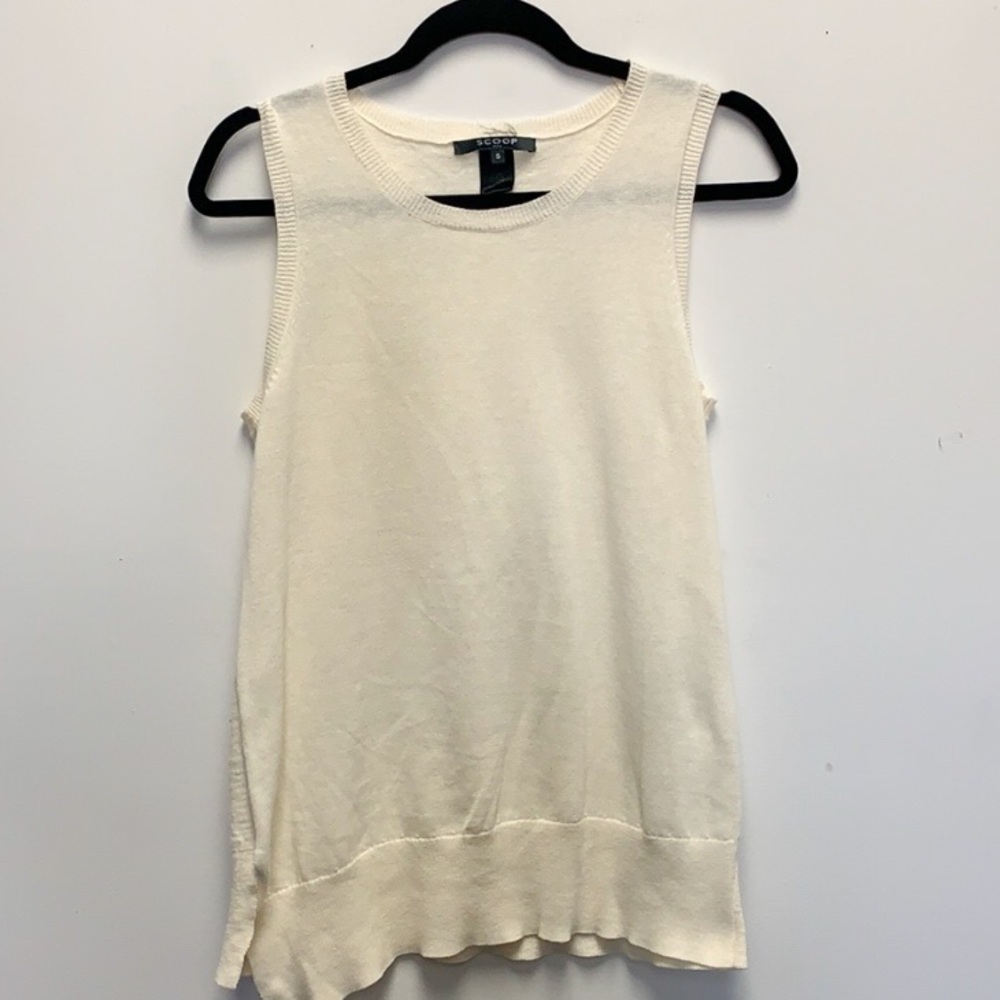 Scoop NYC linen tank